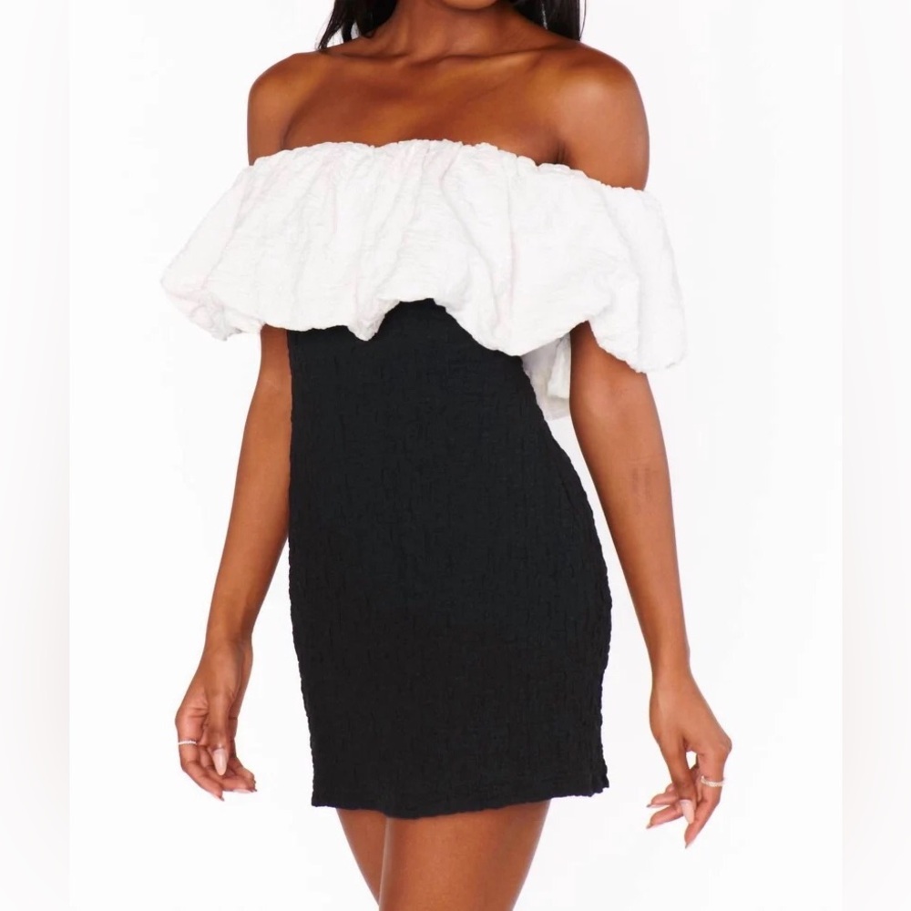 New with tags! Show Me Your Mumu Anita textured Mini Dress XS Revolve